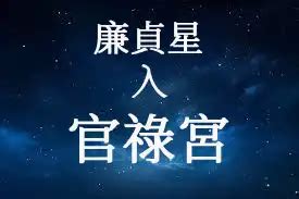 武職工作|廉貞星在官祿宮/事業宮